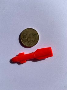 Vintage M.A.S.K. Fireforce Missile/Bomb Accessory 1987 Kenner
