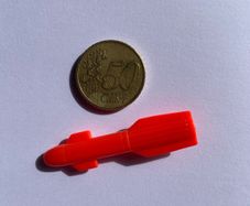 Vintage M.A.S.K. Fireforce Missile/Bomb Accessory 1987 Kenner