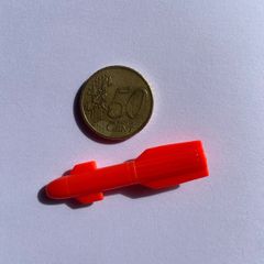 Vintage M.A.S.K. Fireforce Missile/Bomb Accessory 1987 Kenner
