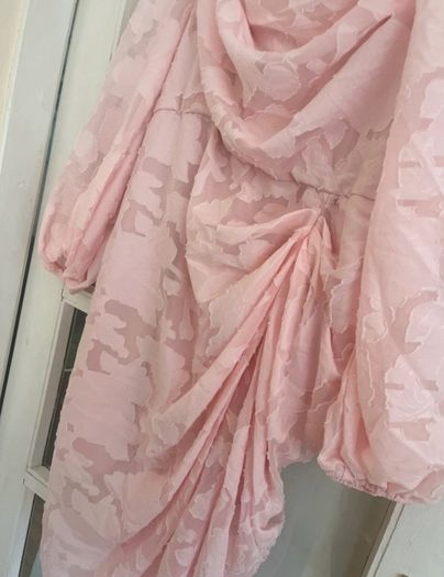 Baby pink dress