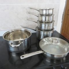 Pan Set (9 Piece) SS