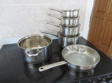 Pan Set (9 Piece) SS