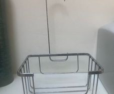 Chrome Metal Easy Fit Shower Tidy