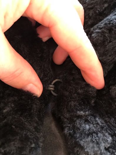 Monsoon Fur Shrug Size M (UK12)