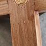 Wood Crucifix, Wall Cross from Holy Land, Bethlehem & Jerusalem Image 10