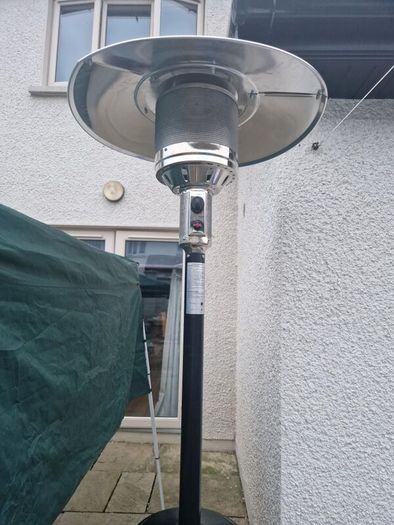 Patio gas heater