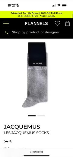 Jacquemus scarf hat and socks deal