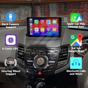 Premium Carplay Ford Fiesta Android Auto Radio