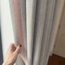curtain double lined and pole Image 2