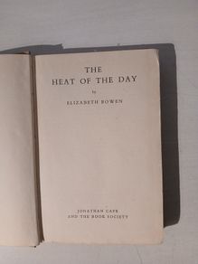 The Heat of the Day by Elizabeth Bowen 1949 First Edition