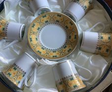 Espresso  coffee set, 6 person, new