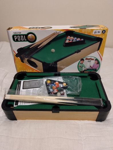 Tabletop Pool Game new in box