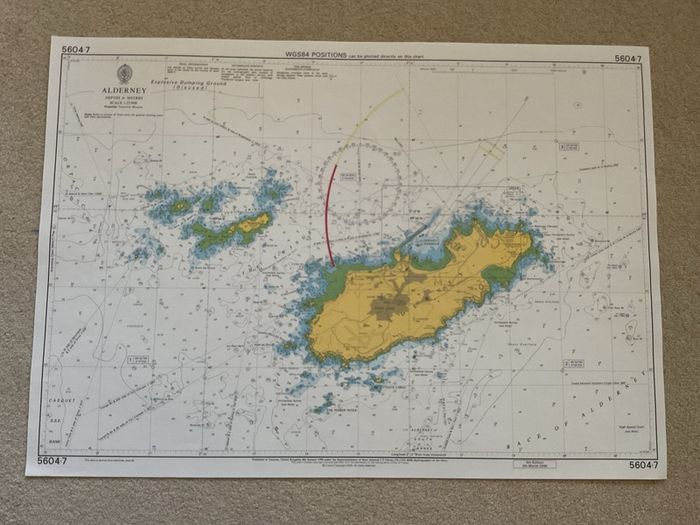 Admiralty Charts for Channel Islands