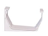 PVC Square Gutter Support Bracket White