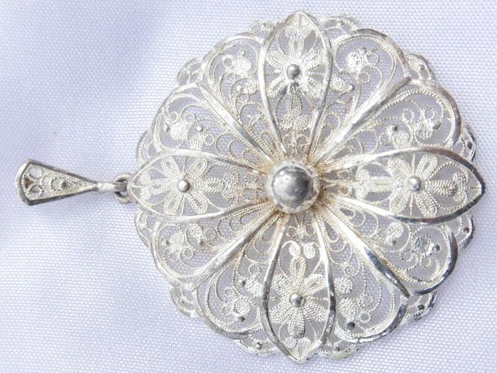 Antique Sterling Silver 925 Pendant 6,23g
