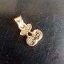14ct solid gold cherry pendant Image 3