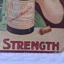 Original Wincarnis Art Nouveau Cardboard Sign Image 9