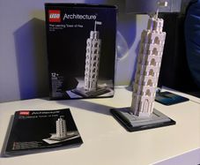Leaning Tower of Pisa  Lego architecture
