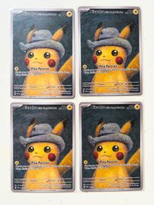 Pokemon Pikachu with Grey Felt Hat Van Gogh Museum