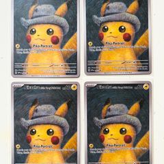Pokemon Pikachu with Grey Felt Hat Van Gogh Museum