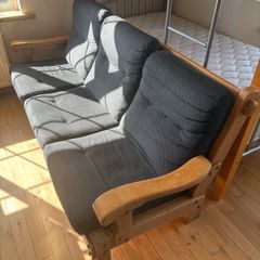 3-piece solid wood set.