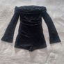 Beautiful Black Lace Playsuit Image 2