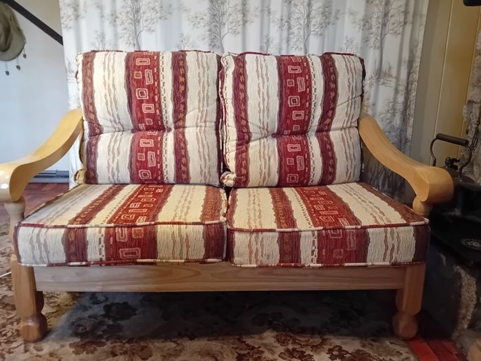 COTTAGE SUITE, two seater sofa/couch and 2 x chairs.