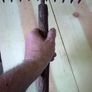 Old Irish blacksmith made thatcher's rake Image 4