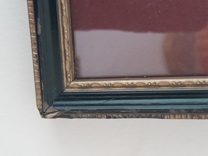 Old 19th C Framed Print of Dublin Bay