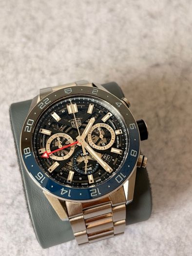 TAG Heuer Carrera Heuer 02 GMT CBG2A1Z.BA0658 Unworn