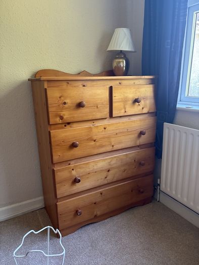 pine drawers