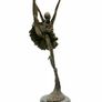 Performing Lady (51cm) - Bronze, Marble (Signed) Image 6