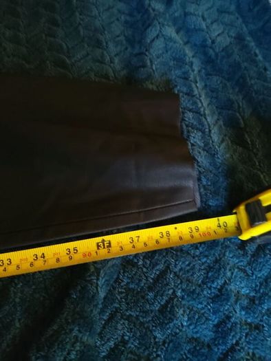 BNWOT Size 16 Zara leather look trousers