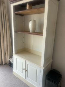 Solid wood bookcase