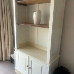 Solid wood bookcase