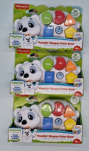 Interactive Learning Fun: Fisher-Price Linkimals Puzzlin' Shapes Polar Bear - Engage and Educate