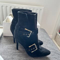 Manolo Blahnik suede boots