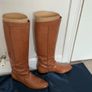 Authentic Sergio Rossi tall equestrian boots size 4 Image 6