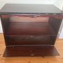 Solid Rossmore Mahogany TV Unit | Compact Storage Cabinet on Wheels Image 5