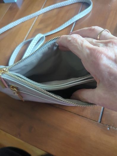 Silver bag
