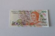 Brazil 100 Cruzeiros Uncirculated Banknote