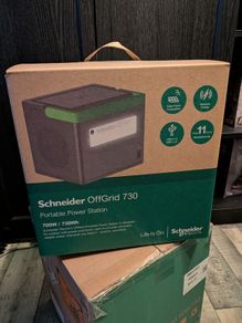 Brand New Schneider Offgrid 730 Portable Power Station