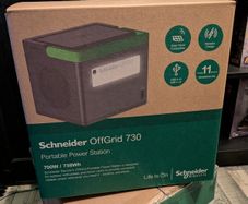 Brand New Schneider Offgrid 730 Portable Power Station