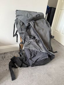 travelling backpack