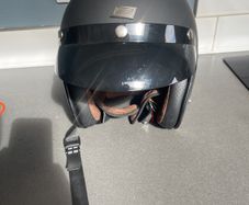 Open face helmet Sz 57-58