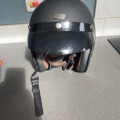 Open face helmet Sz 57-58