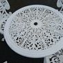 Cast aluminium Patio or garden set Image 3