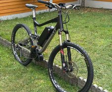Giant Trance X4 mid drive conversion