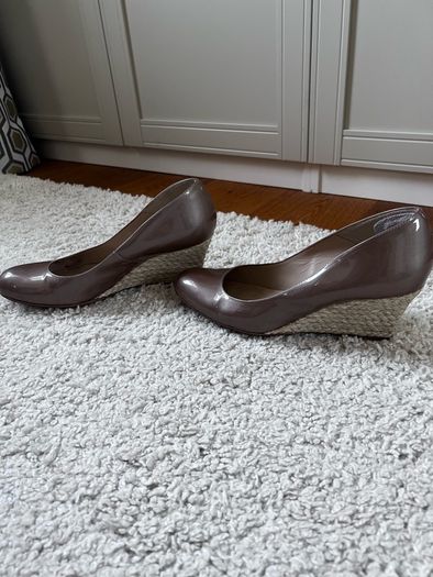 LK Bennett Champagne Wedges