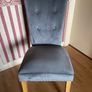 Chair Grey Velet (Brand New with Tags) Image 3